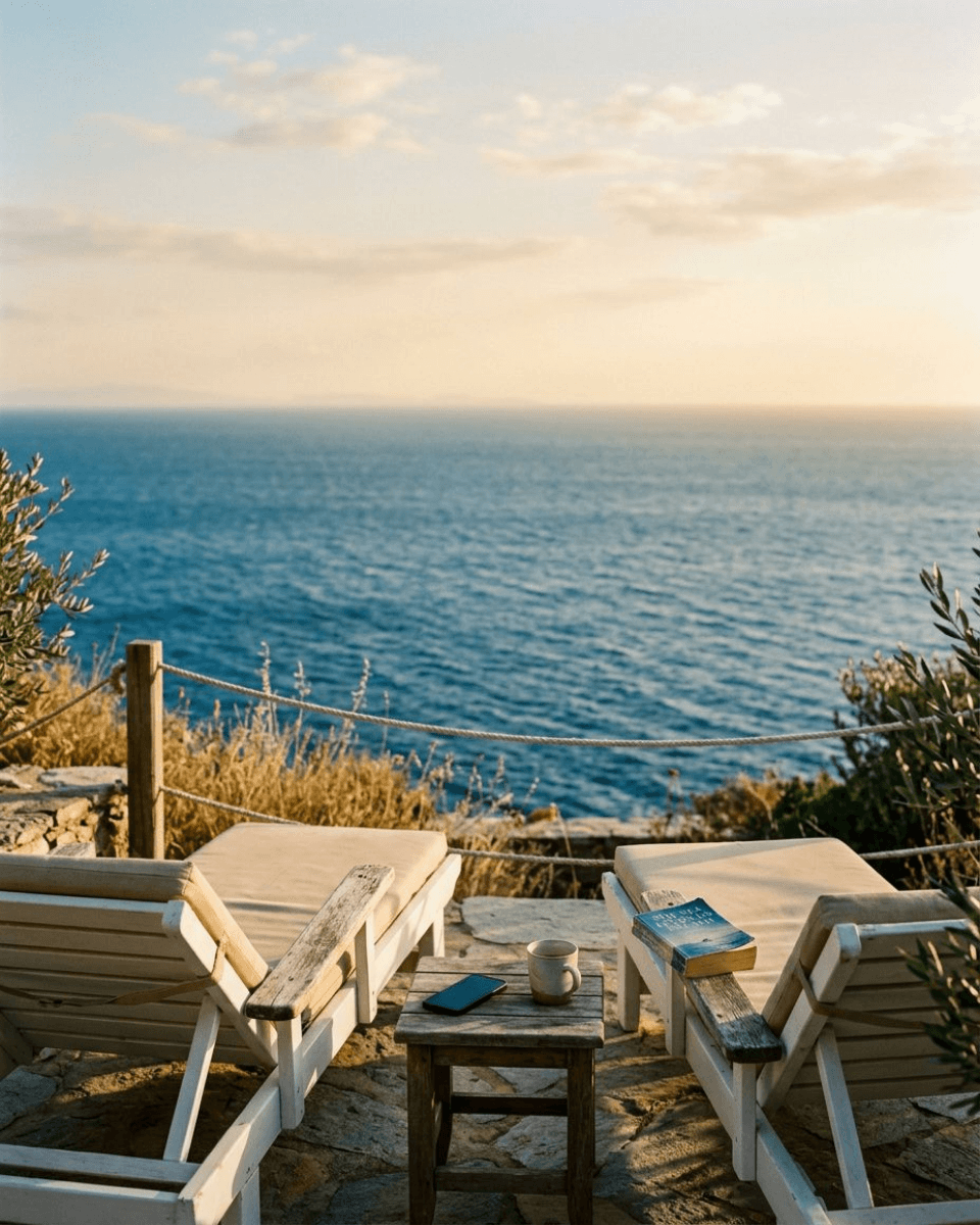 Freedom on holiday without work